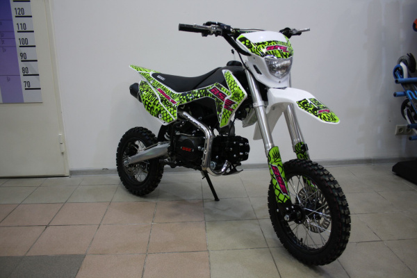 Питбайк BSE (БСЕ) EX 125e 17/14 Max13 Green Pink Neon 2 | Мототека