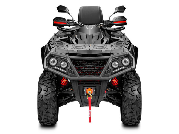 Квадроцикл AODES (Аодес) Pathcross ATV650L EPS LCD двухместный черный с ПСМ | Мототека