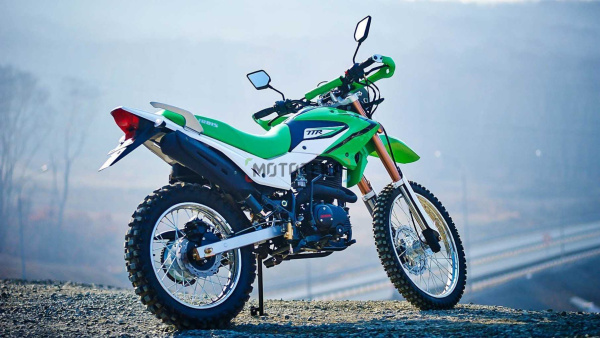 Мотоцикл кроссовый / эндуро IRBIS (Ирбис) TTR 250R (172FMM - 5/PR250) зелёный с ЭПТС | Мототека